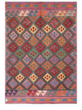 Maimana Afghanistan Kilim Rug - 257 x185 cm - Handmade