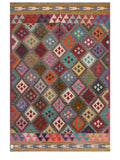 Maimana Afghanistan Kilim Rug - 271 x186 cm - Handmade