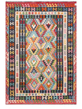 Maimana Afghanistan Kilim Rug - 288 x201 cm - Handmade
