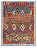 Maimana Afghanistan Kilim Rug - 195 x151 cm - Handmade