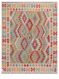 Maimana Afghanistan Kilim Rug - 195 x157 cm - Handmade