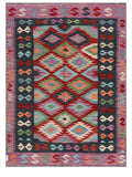 Maimana Afghanistan Kilim Rug - 194 x148 cm - Handmade