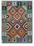 Maimana Afghanistan Kilim Rug - 202 x152 cm - Handmade