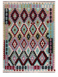 Maimana Afghanistan Kilim Rug - 199 x150 cm - Handmade