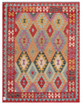 Maimana Afghanistan Kilim Rug - 199 x156 cm - Handmade