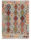 Maimana Afghanistan Kilim Rug - 200 x145 cm - Handmade