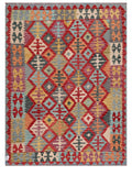 Maimana Afghanistan Kilim Rug - 199 x153 cm - Handmade