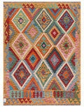 Maimana Afghanistan Kilim Rug - 195 x149 cm - Handmade