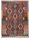Maimana Afghanistan Kilim Rug - 196 x150 cm - Handmade