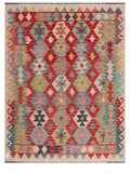 Maimana Afghanistan Kilim Rug - 196 x151 cm - Handmade