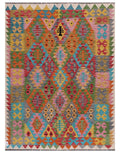 Maimana Afghanistan Kilim Rug - 200 x152 cm - Handmade