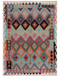 Maimana Afghanistan Kilim Rug - 197 x149 cm - Handmade