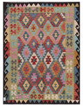 Maimana Afghanistan Kilim Rug - 193 x150 cm - Handmade