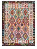 Maimana Afghanistan Kilim Rug - 208 x153 cm - Handmade