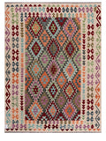 Maimana Afghanistan Kilim Rug - 209 x159 cm - Handmade