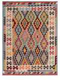 Maimana Afghanistan Kilim Rug - 199 x152 cm - Handmade