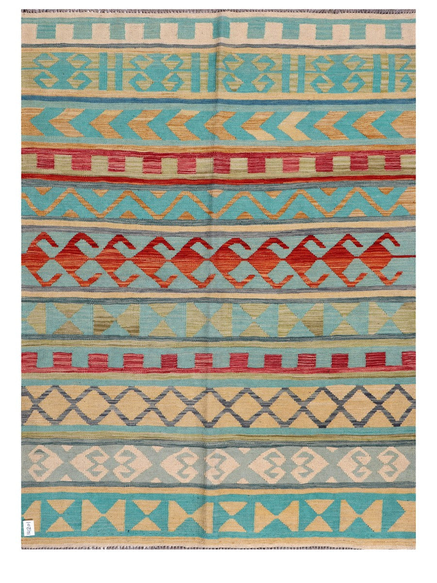 Maimana Afghanistan Kilim Rug - 200 x150 cm - Handmade