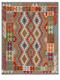 Maimana Afghanistan Kilim Rug - 195 x157 cm - Handmade