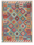 Maimana Afghanistan Kilim Rug - 202 x153 cm - Handmade