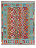Maimana Afghanistan Kilim Rug - 199 x160 cm - Handmade