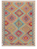 Maimana Afghanistan Kilim Rug - 202 x152 cm - Handmade