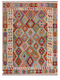 Maimana Afghanistan Kilim Rug - 196 x151 cm - Handmade