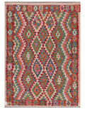 Maimana Afghanistan Kilim Rug - 218 x161 cm - Handmade