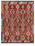 Maimana Afghanistan Kilim Rug - 194 x151 cm - Handmade