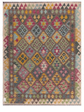 Maimana Afghanistan Kilim Rug - 202 x157 cm - Handmade