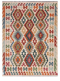 Maimana Afghanistan Kilim Rug - 200 x154 cm - Handmade
