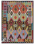 Maimana Afghanistan Kilim Rug - 205 x155 cm - Handmade