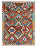 Maimana Afghanistan Kilim Rug - 204 x153 cm - Handmade
