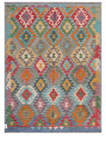 Maimana Afghanistan Kilim Rug - 204 x155 cm - Handmade