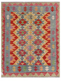 Maimana Afghanistan Kilim Rug - 188 x149 cm - Handmade