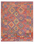 Maimana Afghanistan Kilim Rug - 192 x157 cm - Handmade