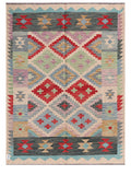 Maimana Afghanistan Kilim Rug - 198 x151 cm - Handmade
