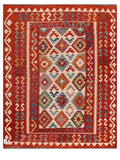 Maimana Afghanistan Kilim Rug - 193 x156 cm - Handmade