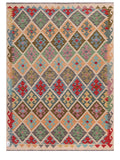 Maimana Afghanistan Kilim Rug - 210 x156 cm - Handmade