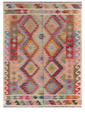 Maimana Afghanistan Kilim Rug - 200 x154 cm - Handmade