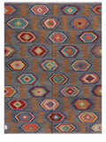 Maimana Afghanistan Kilim Rug - 203 x155 cm - Handmade