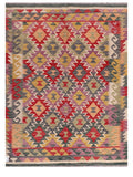 Maimana Afghanistan Kilim Rug - 202 x154 cm - Handmade