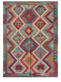 Maimana Afghanistan Kilim Rug - 201 x150 cm - Handmade