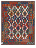 Maimana Afghanistan Kilim Rug - 200 x154 cm - Handmade