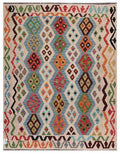 Maimana Afghanistan Kilim Rug - 198 x157 cm - Handmade