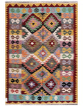 Maimana Afghanistan Kilim Rug - 204 x148 cm - Handmade