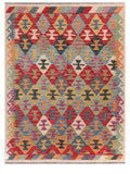 Maimana Afghanistan Kilim Rug - 197 x154 cm - Handmade