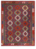 Maimana Afghanistan Kilim Rug - 194 x152 cm - Handmade