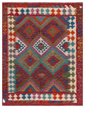 Maimana Afghanistan Kilim Rug - 191 x152 cm - Handmade