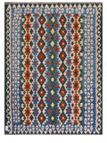 Maimana Afghanistan Kilim Rug - 201 x153 cm - Handmade