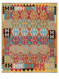 Maimana Afghanistan Kilim Rug - 189 x157 cm - Handmade